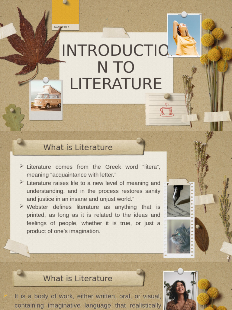 Understanding Literature and Its Importance | PDF | Poetry | Narration