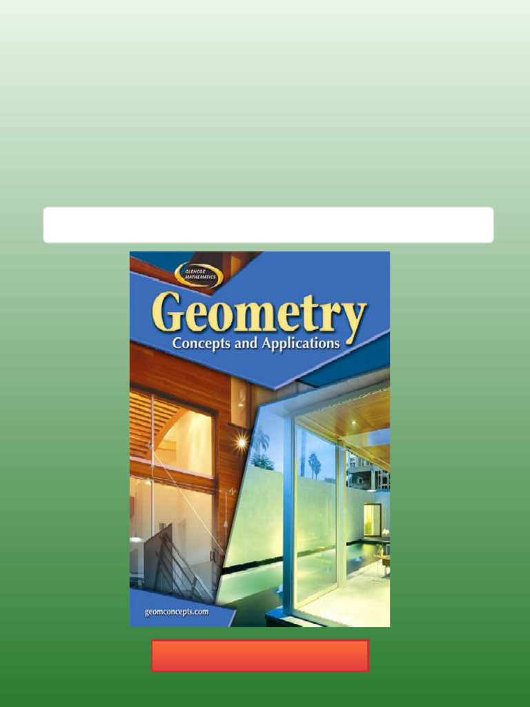 Geometry Concepts and Applications Student Edition Jerry Cummins ...