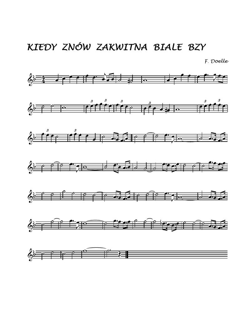 Kiedy Znów Zakwitną | PDF