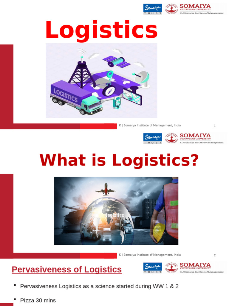2chapter02 LogisticsBasics | PDF | Logistics | Warehouse