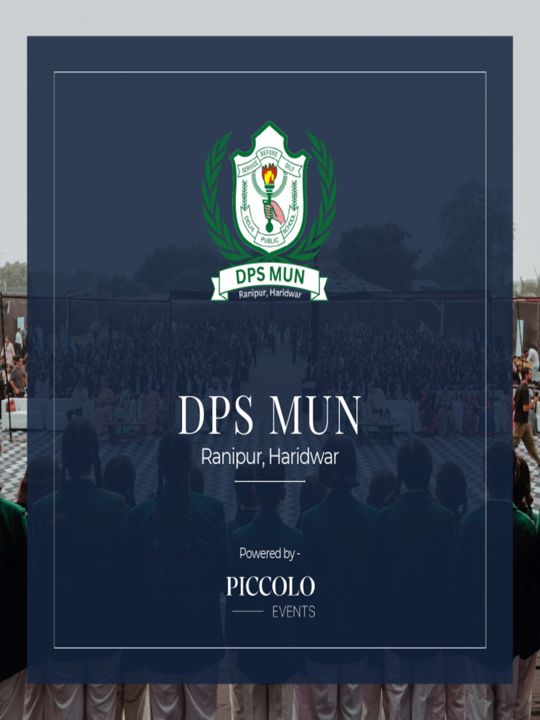 DPS MUN 2025: Empowering Young Leaders | PDF | United Nations ...