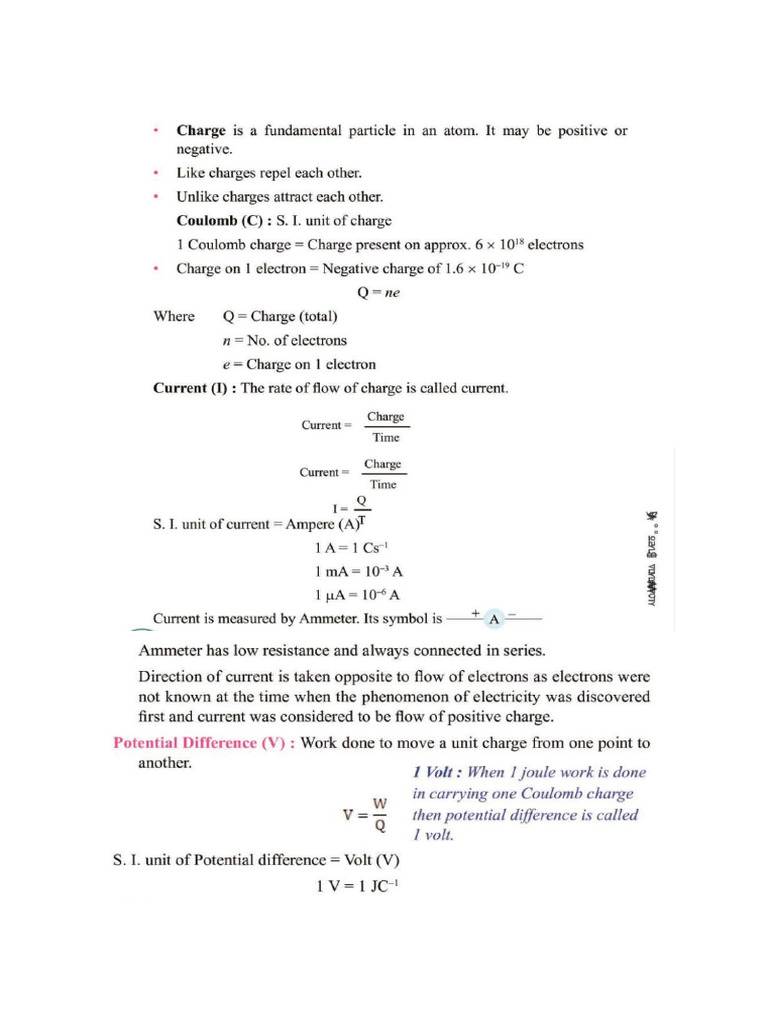 Ncert Physics Imp Notes and Qna | PDF