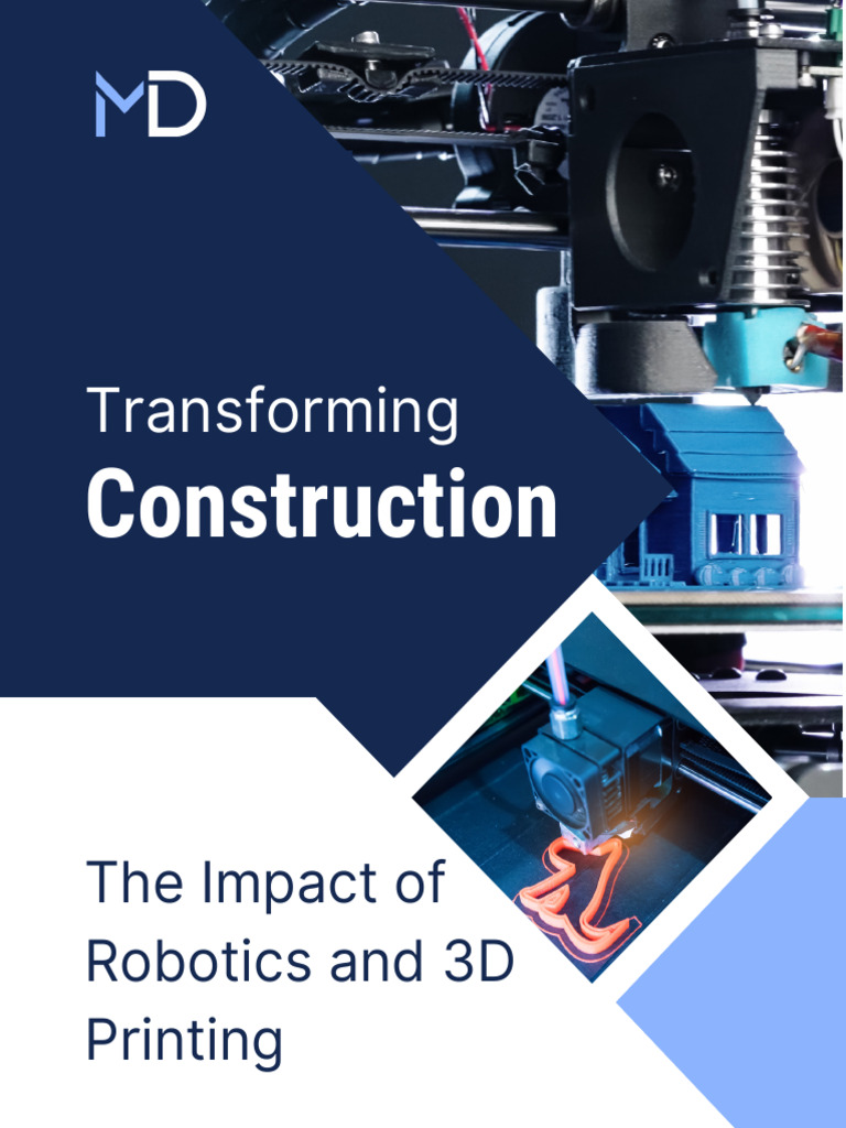 Robotics and 3D Printing in Construction | PDF | 3 D Printing | Robotics