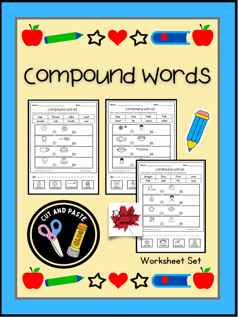 Grade 1 Compound Words Worksheet | PDF