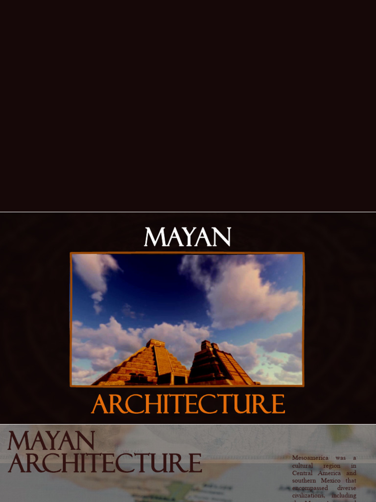Understanding Mayan Architecture | PDF | Maya Civilization | Mesoamerica