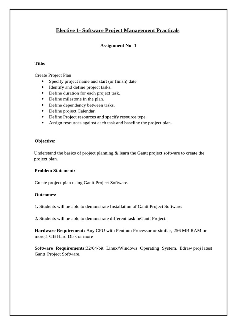 SPM Prcatical Manual | PDF | Project Management | Computing