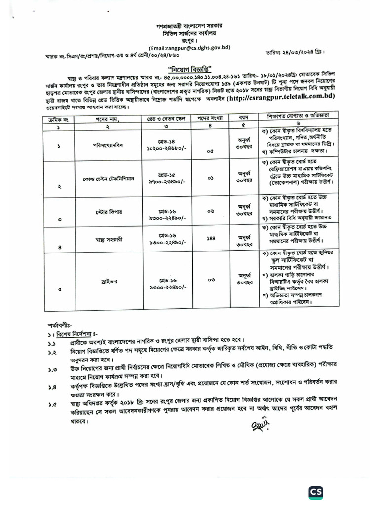 Circular Cs Office Pdf