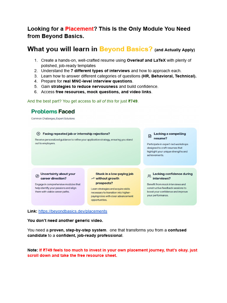 Essential Interview Prep for Job Seekers | PDF | Job Interview | Computing