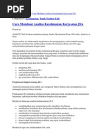 Download PROSEDUR JSA by Tommy C Herlianto SN90080237 doc pdf