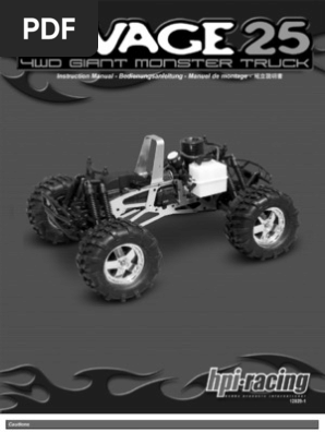 HPI Savage 25 Manual | PDF