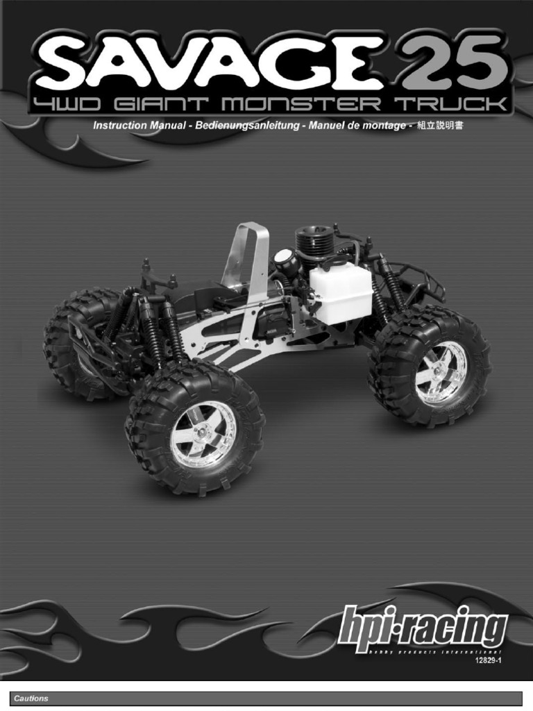 hpi savage 25 top speed