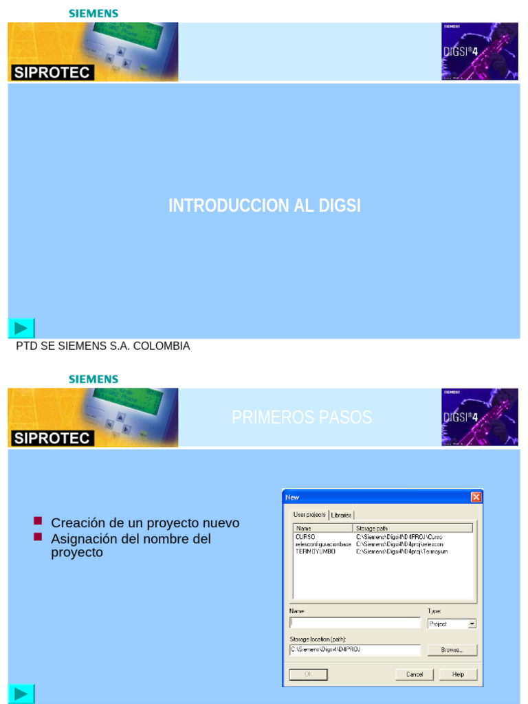 Guía de Uso de DIGSI para Siemens | PDF | Electrónica digital ...
