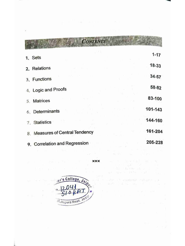 Maths Book | PDF