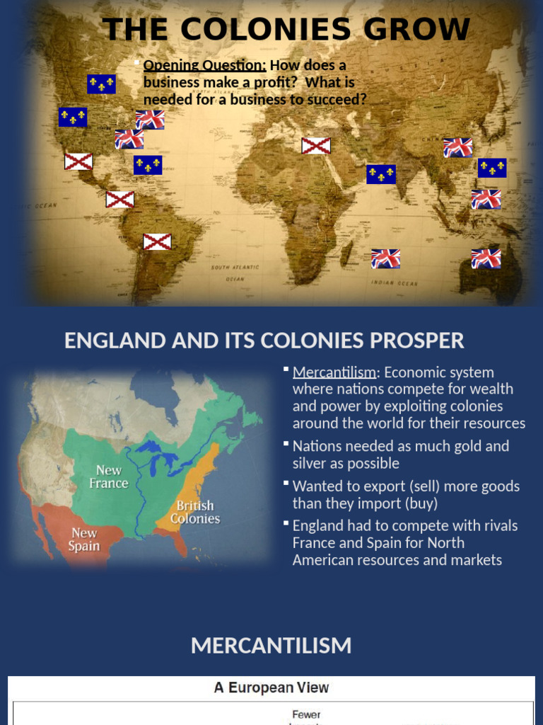 05A The Colonies Grow Notes 2 | PDF | Atlantic Slave Trade | North America