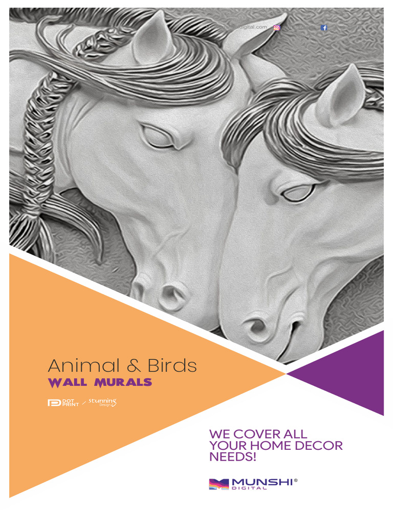 Animal & Birds Wall Murals V9 | PDF