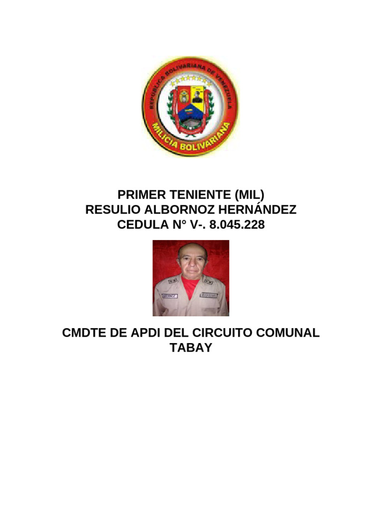 Apdi Tabay | PDF | Venezuela