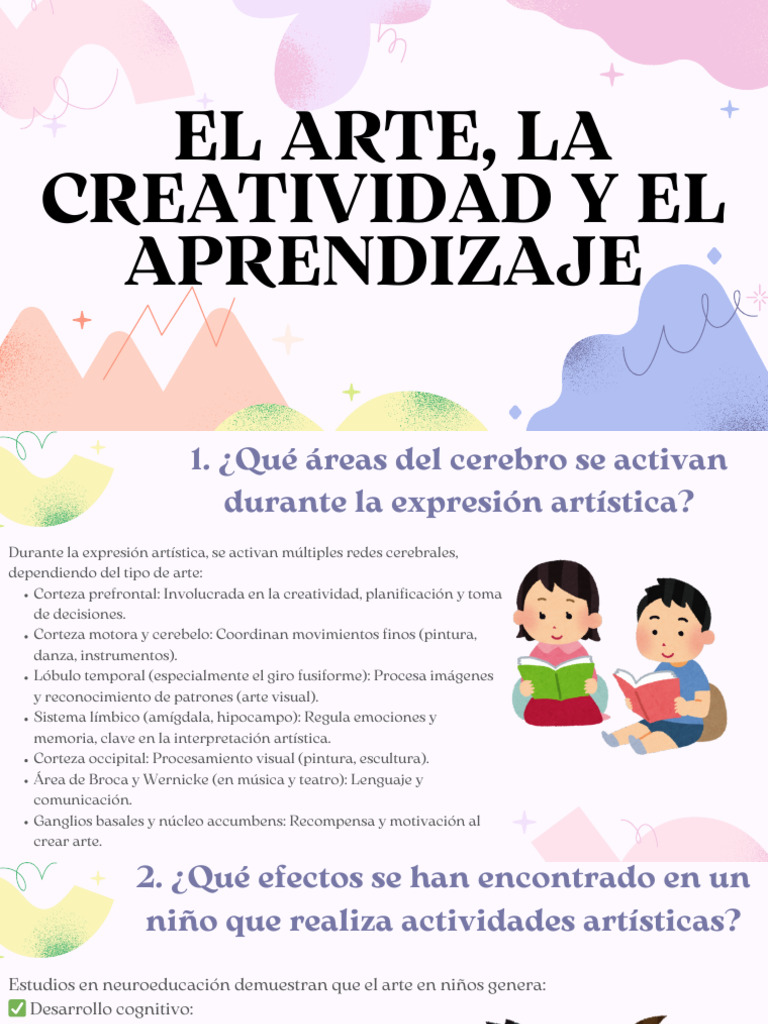El Arte, La Creatividad y El Aprendizaje Anai | PDF | Cerebro | Las ...