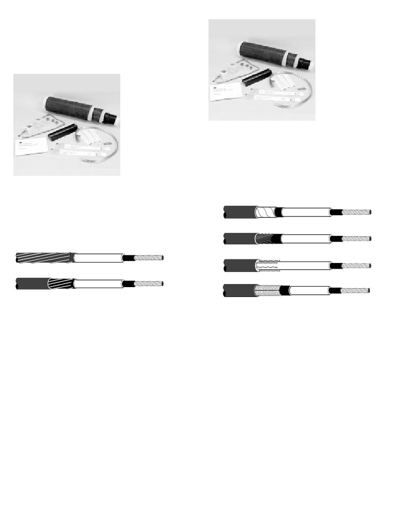 Cold Shrink QS-III 25 kV Splicing Kits | PDF | Electric Power ...
