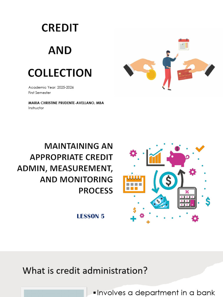 Credit Administration and Collection Strategies | PDF | Credit Risk ...