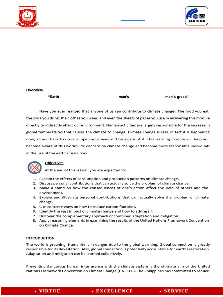 Understanding Carbon Footprint Impact | PDF | Greenhouse Gas ...