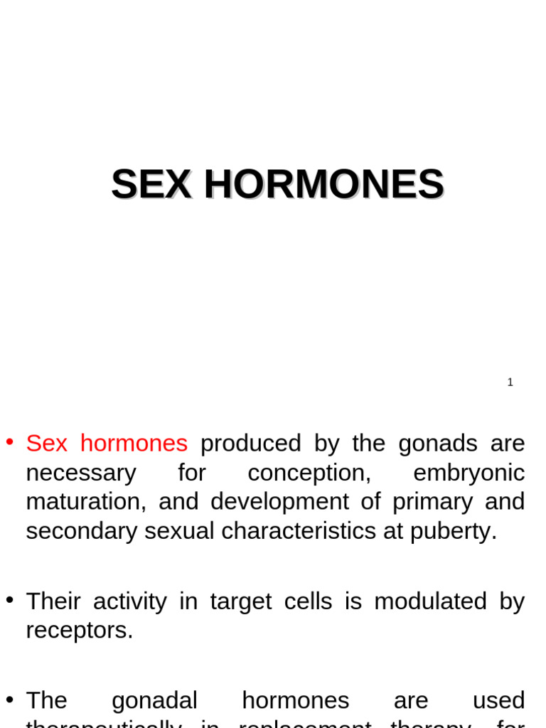 Lecture-10 & 11 Sex hormones | PDF | Luteinizing Hormone | Estrogen