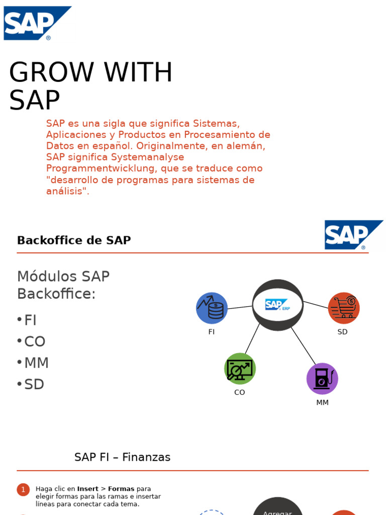 Introducción a los Módulos de SAP | PDF