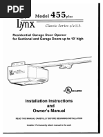 Stanley Vemco Garage Door Opener Owners Manual | PDF