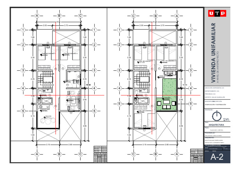 Proyecto de Vivienda Unifamiliar en ICA | PDF