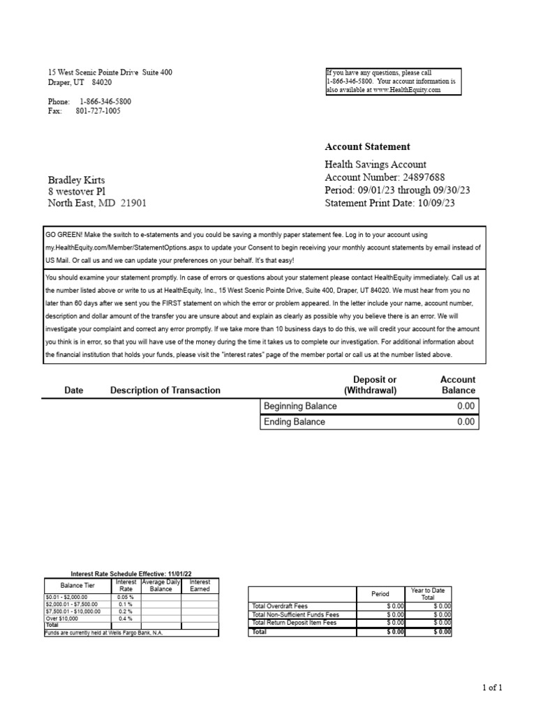 Switch to E-Statements for Savings | PDF | Interest | Personal Finance