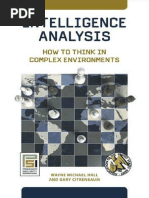 Structured Analytic Techniques For Intelligence Analysis by Richards ...