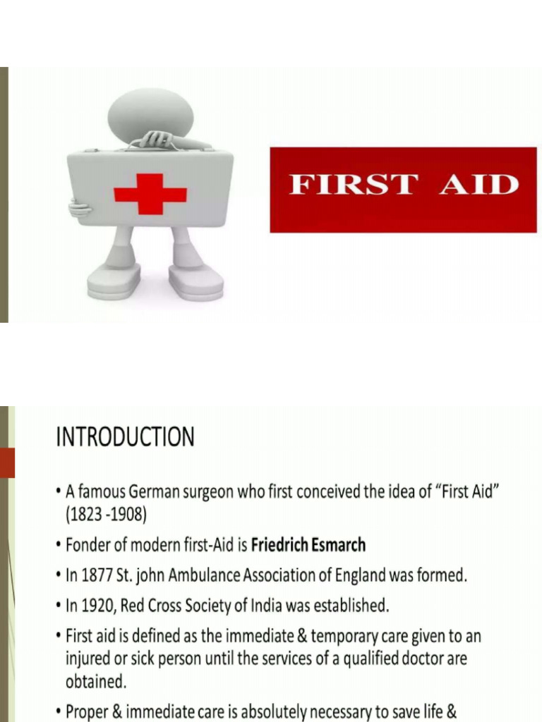 First Aid | PDF