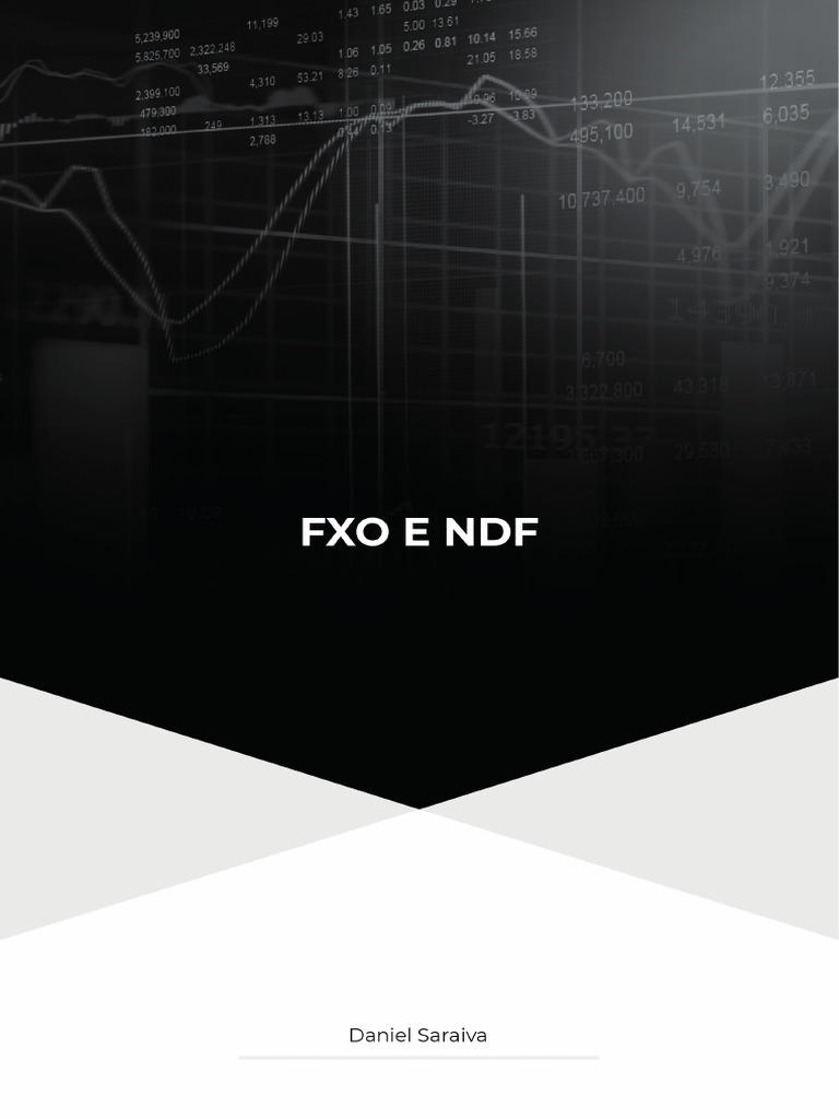 11 Apostila - FXO e NDF | PDF | Taxa de câmbio | Avaliação de risco