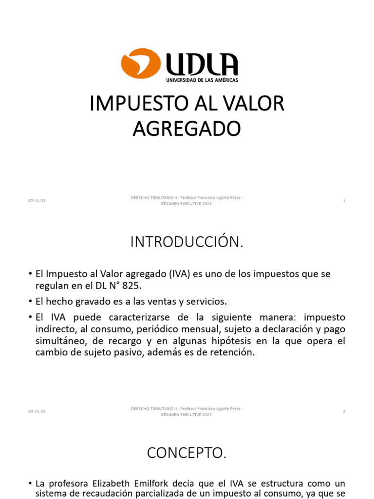 Guía sobre el Impuesto al Valor Agregado | PDF | Impuesto al valor ...