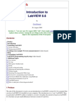 Introduction To LabVIEW. by Finn Haugen, TechTeach