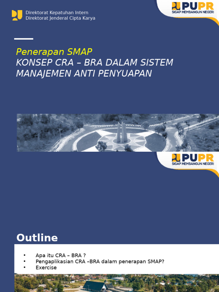 Penerapan CRA-BRA dalam SMAP | PDF