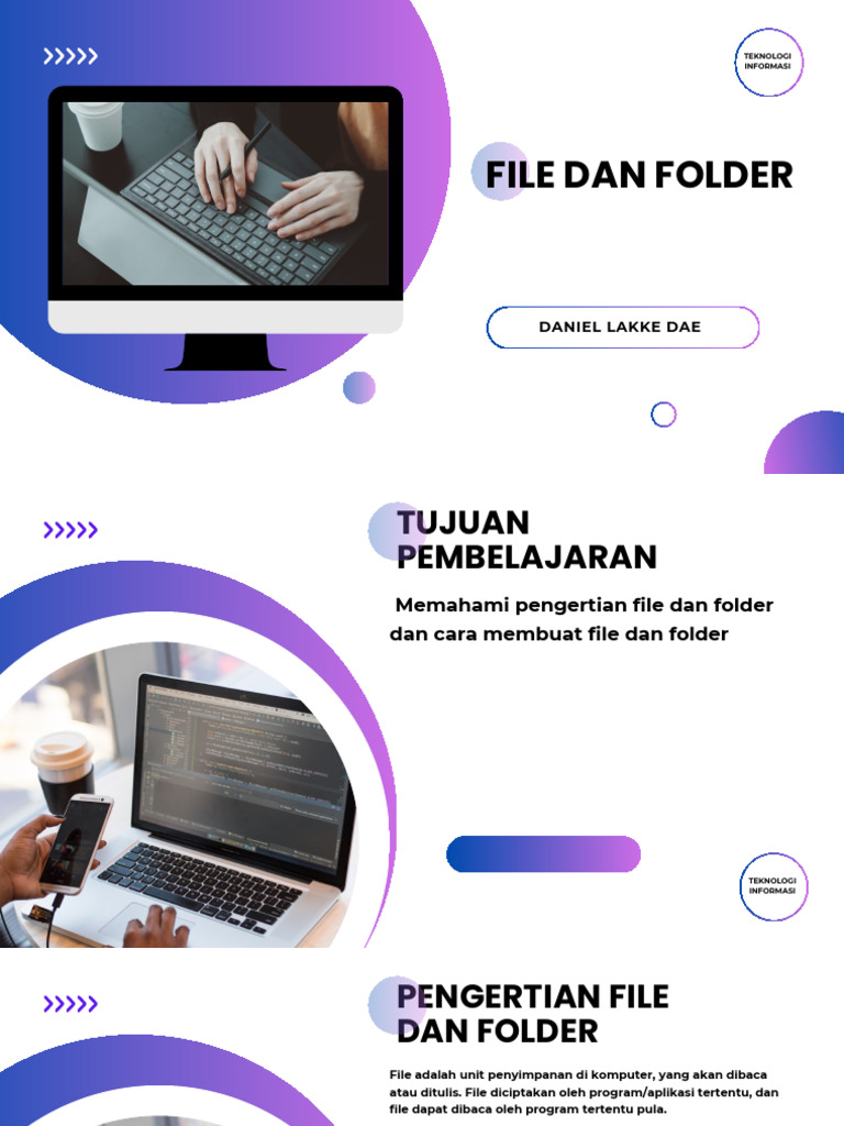Pengelolaan File dan Folder Informatika | PDF