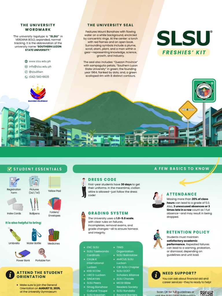SLSU Freshman Uniform Guidelines | PDF