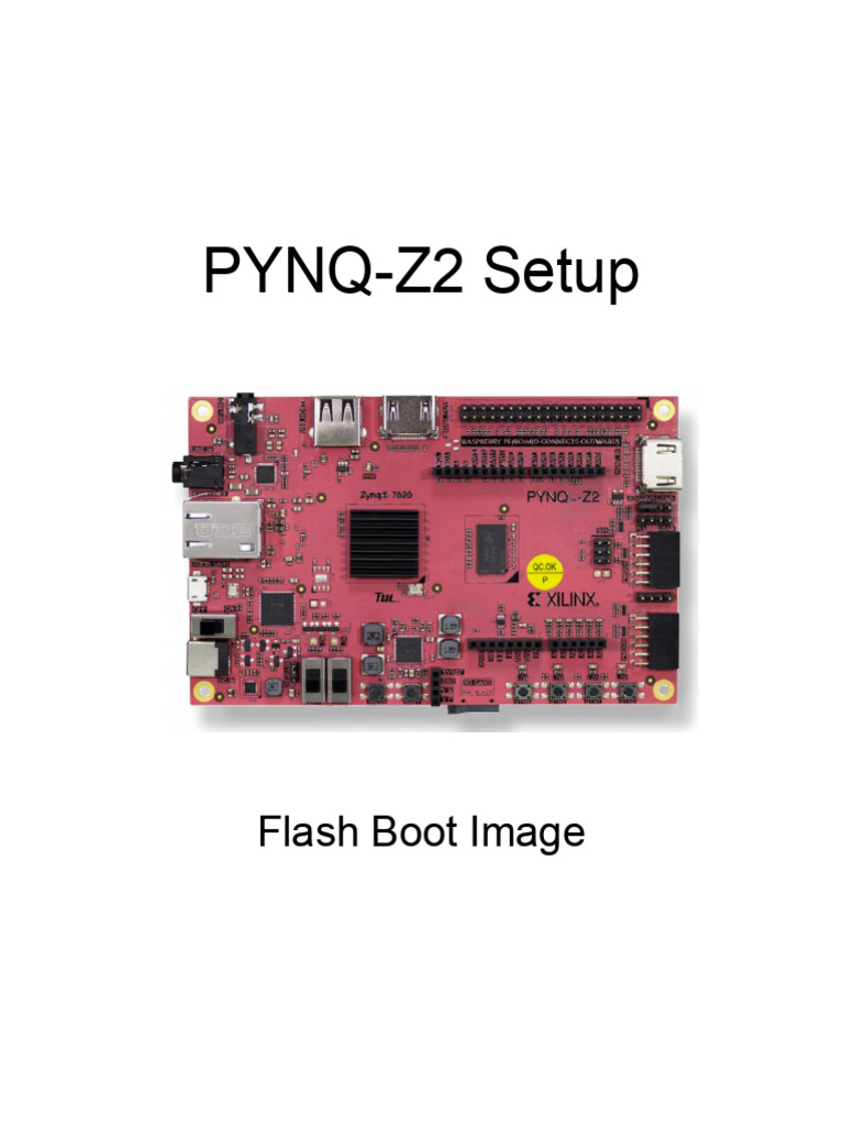 PYNQ-Z2 Board Setup Guide | PDF | Field Programmable Gate Array ...