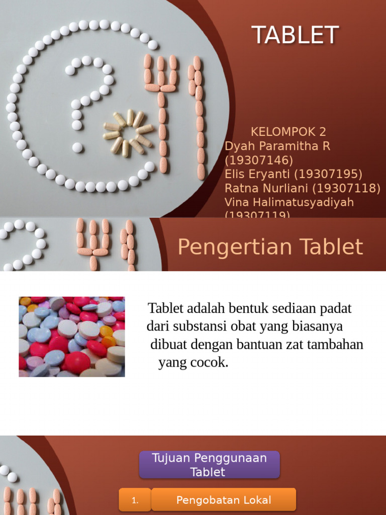 Tablet Kelompok 2 Final | PDF