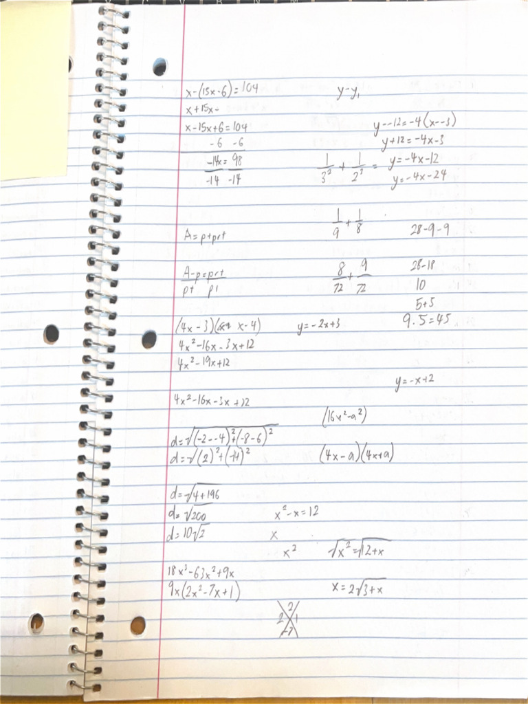 Homework of A Random Student | PDF