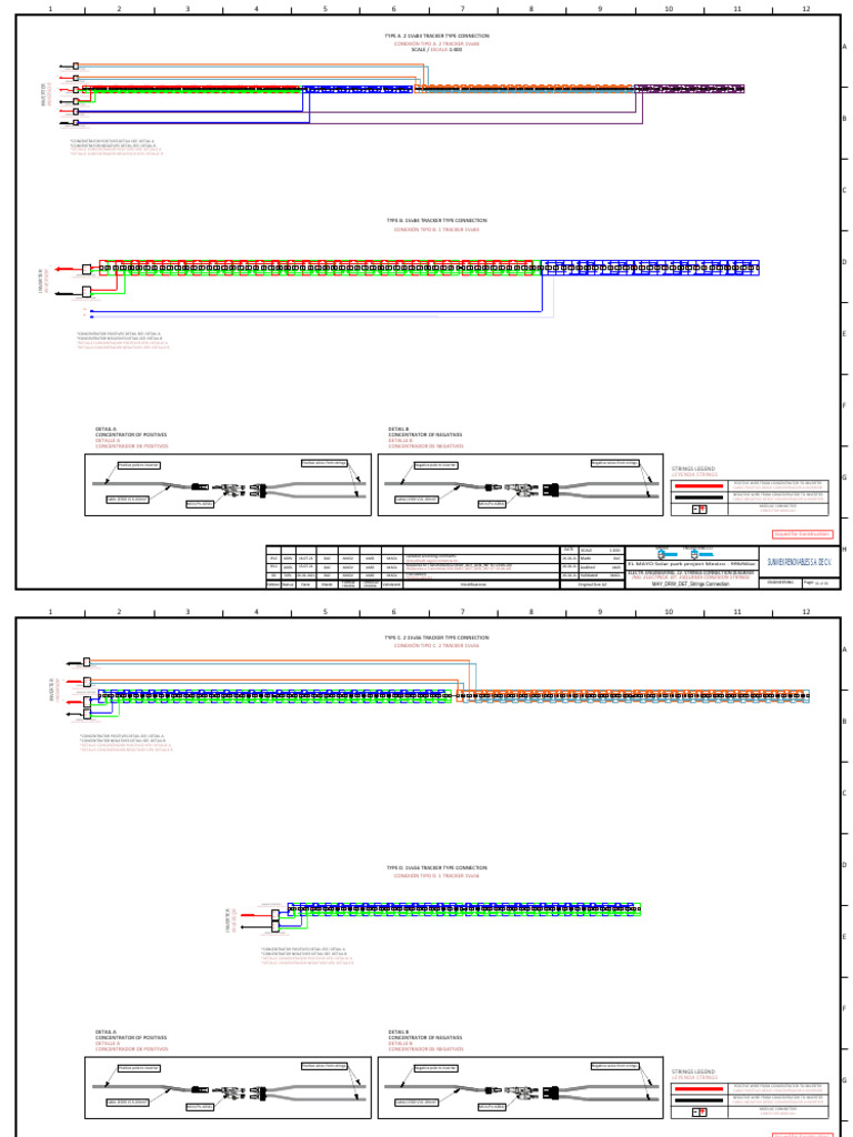 MAY - DRW - DET - Strings Connection - RV2 | PDF | Electrical Connector ...