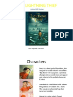 The Lightning Thief Book Report