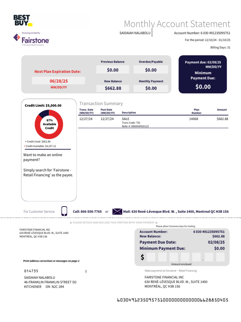 Statement - 20250110 - 0006030491235095751.pdf 2 | PDF | Credit Card ...