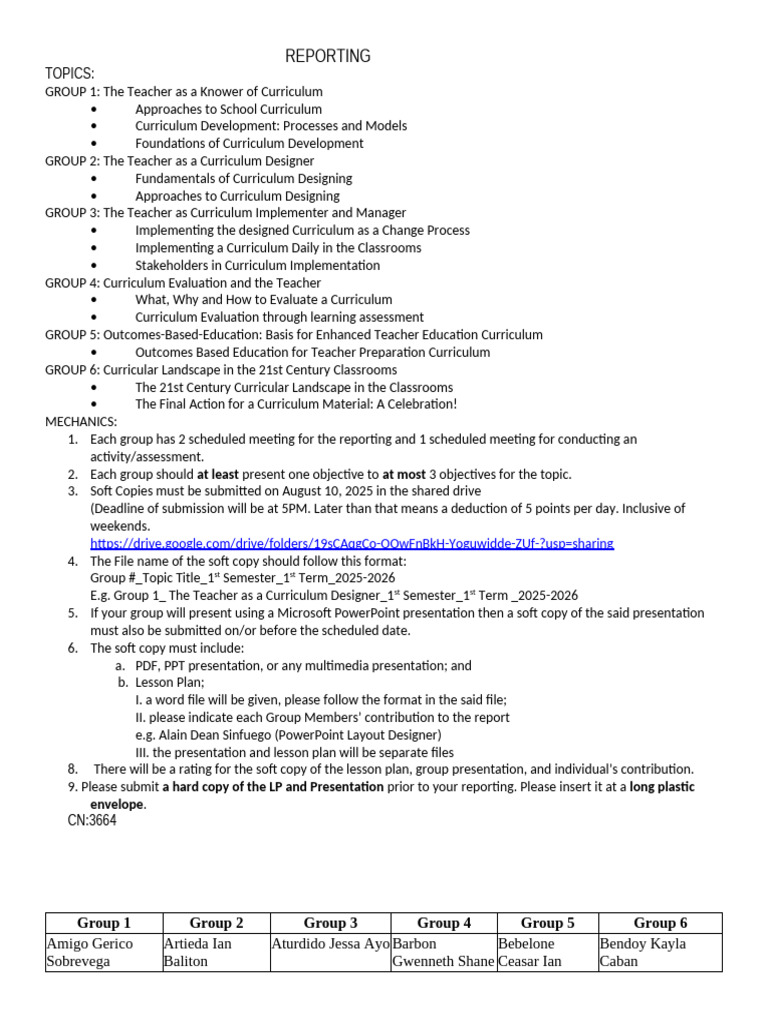 EDUC 204 Module For Reporting Midterm and Finals 3664 | PDF ...