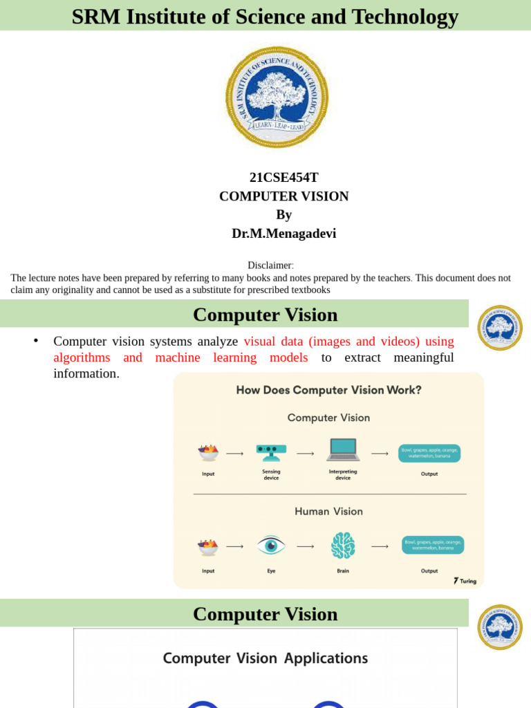 Computer Vision: Image Processing Techniques | PDF | Digital Signal ...