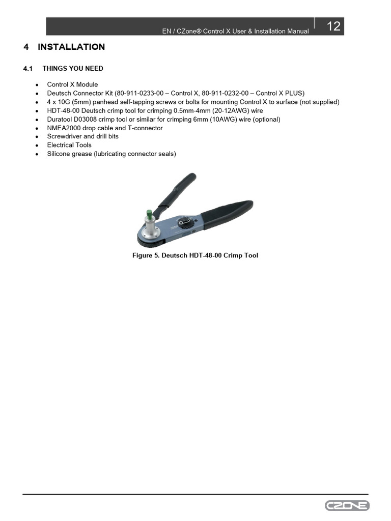 Control X User Installation Manual v1.2!12!31 | PDF | Electrical ...