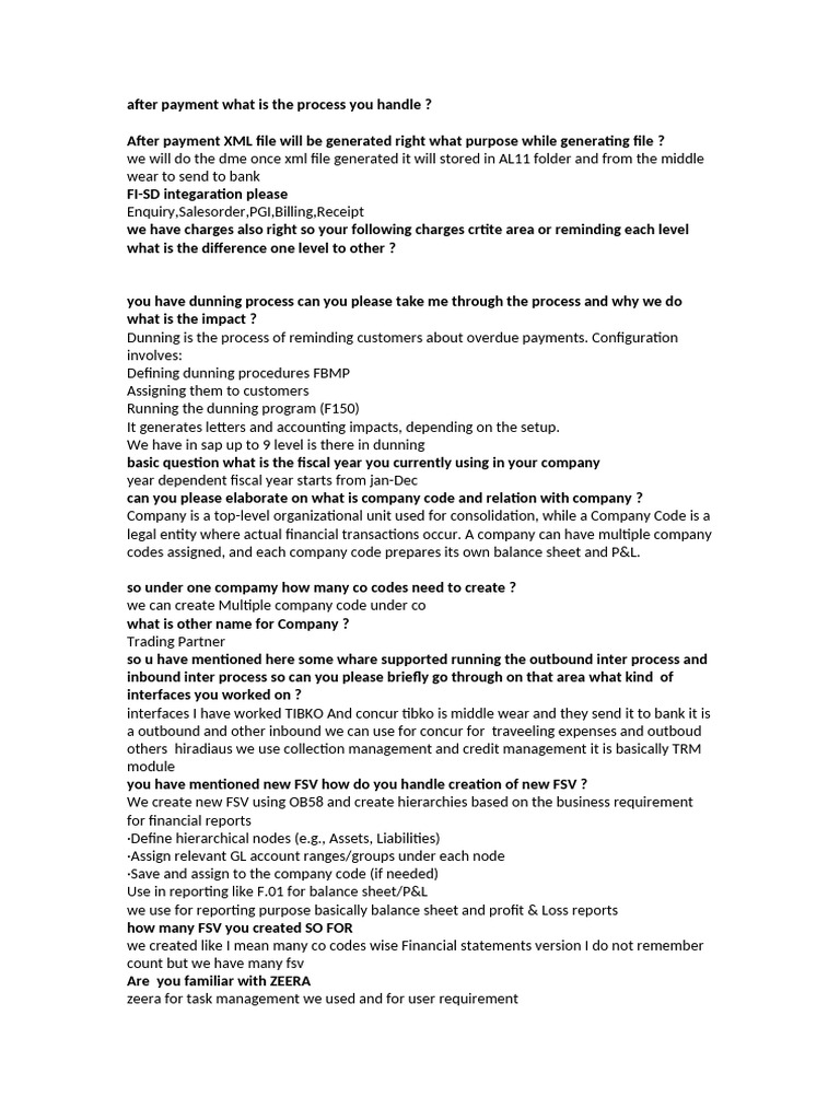 Interview Questions | PDF | Balance Sheet | Taxes