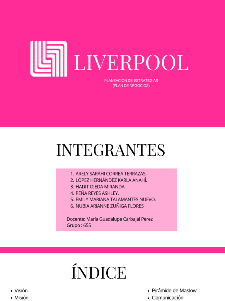 Estrategias del Programa de Lealtad Liverpool | PDF | Marketing | Logística