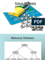Malicious Software: Dev Sharma 090101061