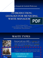 Course 7 - Landfill & Site Selection For Landfill